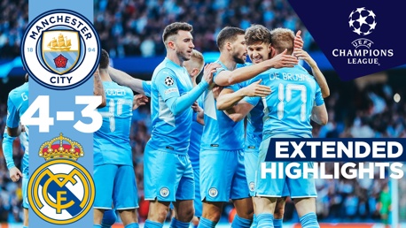 City 4-3 Real Madrid: Extended highlights