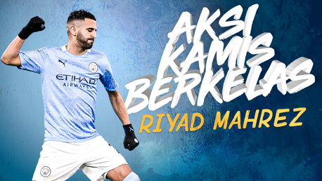 Aksi Kamis Berkelas: Riyad Mahrez