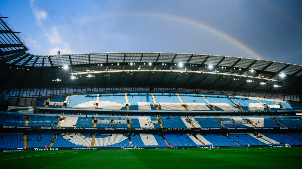 UP FOR THE CUP : Ready for Carabao Cup action at the Etihad.
