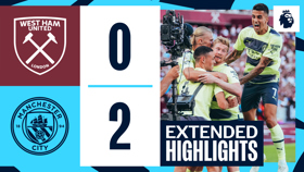 West Ham 0-2 City | Cuplikan Lengkap