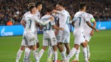 GROUP HUG: The team celebrate together again.