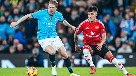 KING KEV: Charging forward.