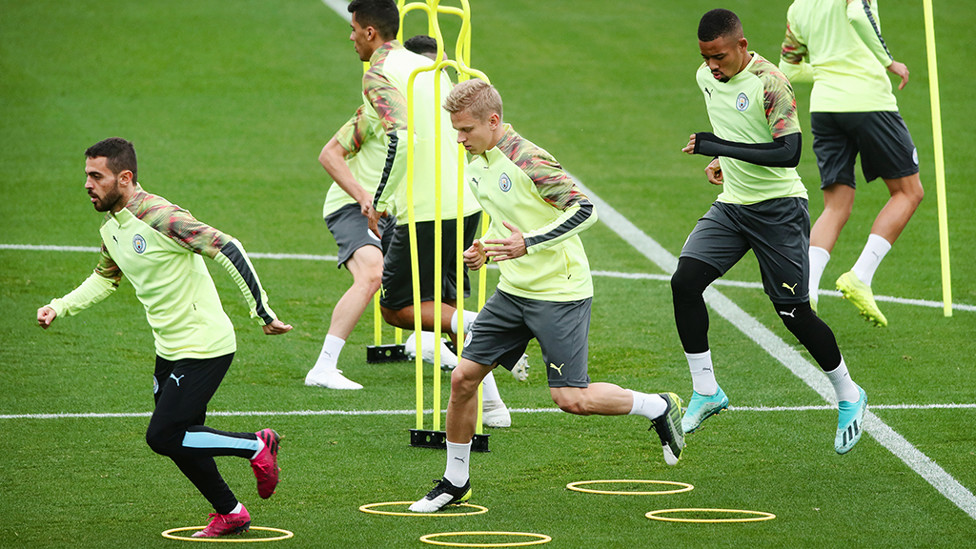 SPEED LIMIT : The session steps up a pace