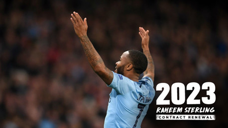 HOME SWEET HOME: Raheem is where he wants to be....
