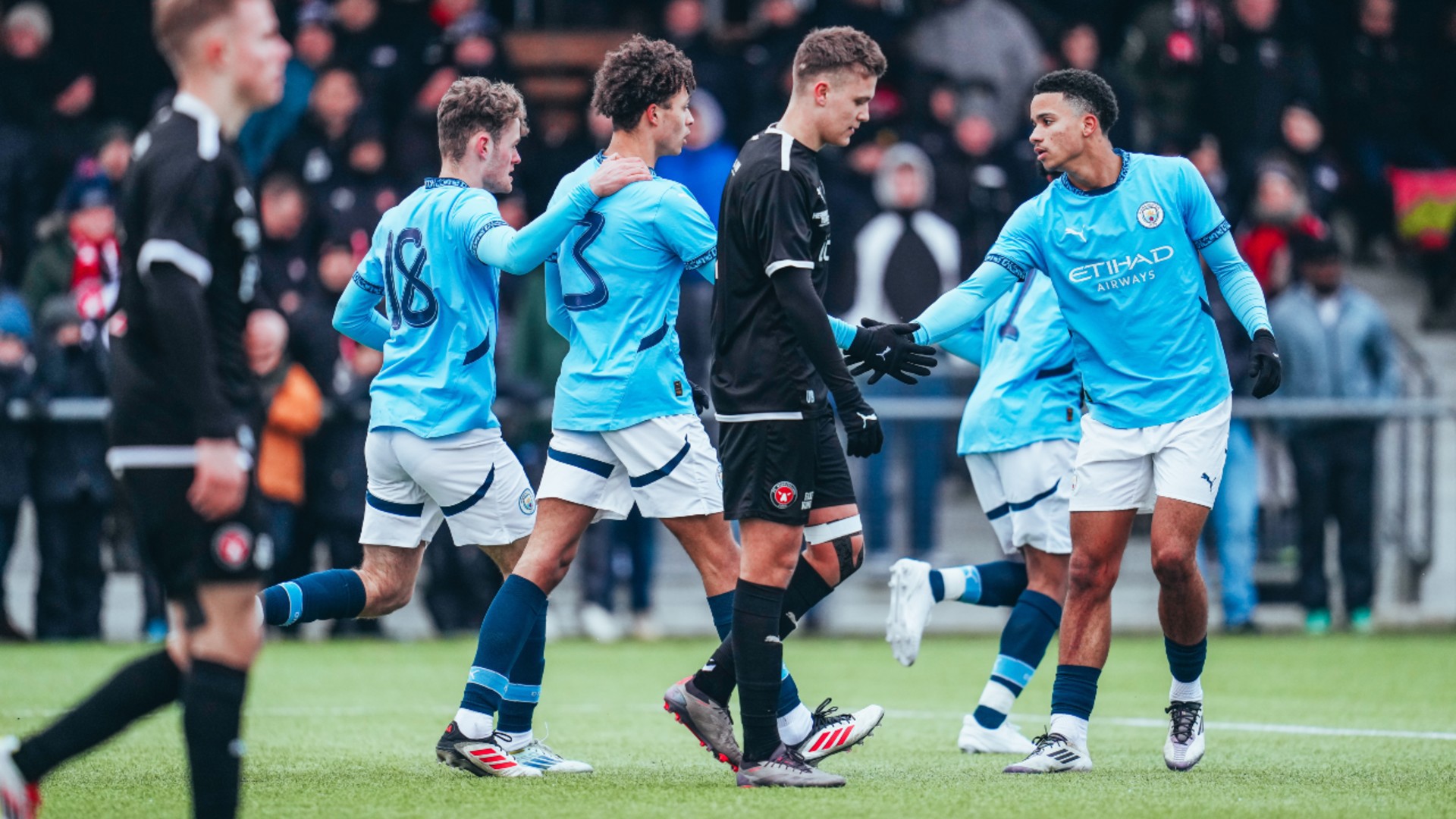 ANOTHER EQUALISER  : Matty Warhurst draws City level. 