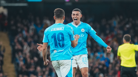 ROAR: Foden enjoyed that one!