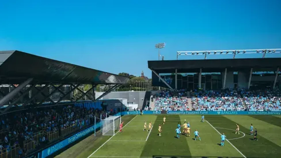 SEASON FINALE : City’s 3-2 final day win over Everton signals the end of Ouahabi’s first season at the Joie Stadium. 