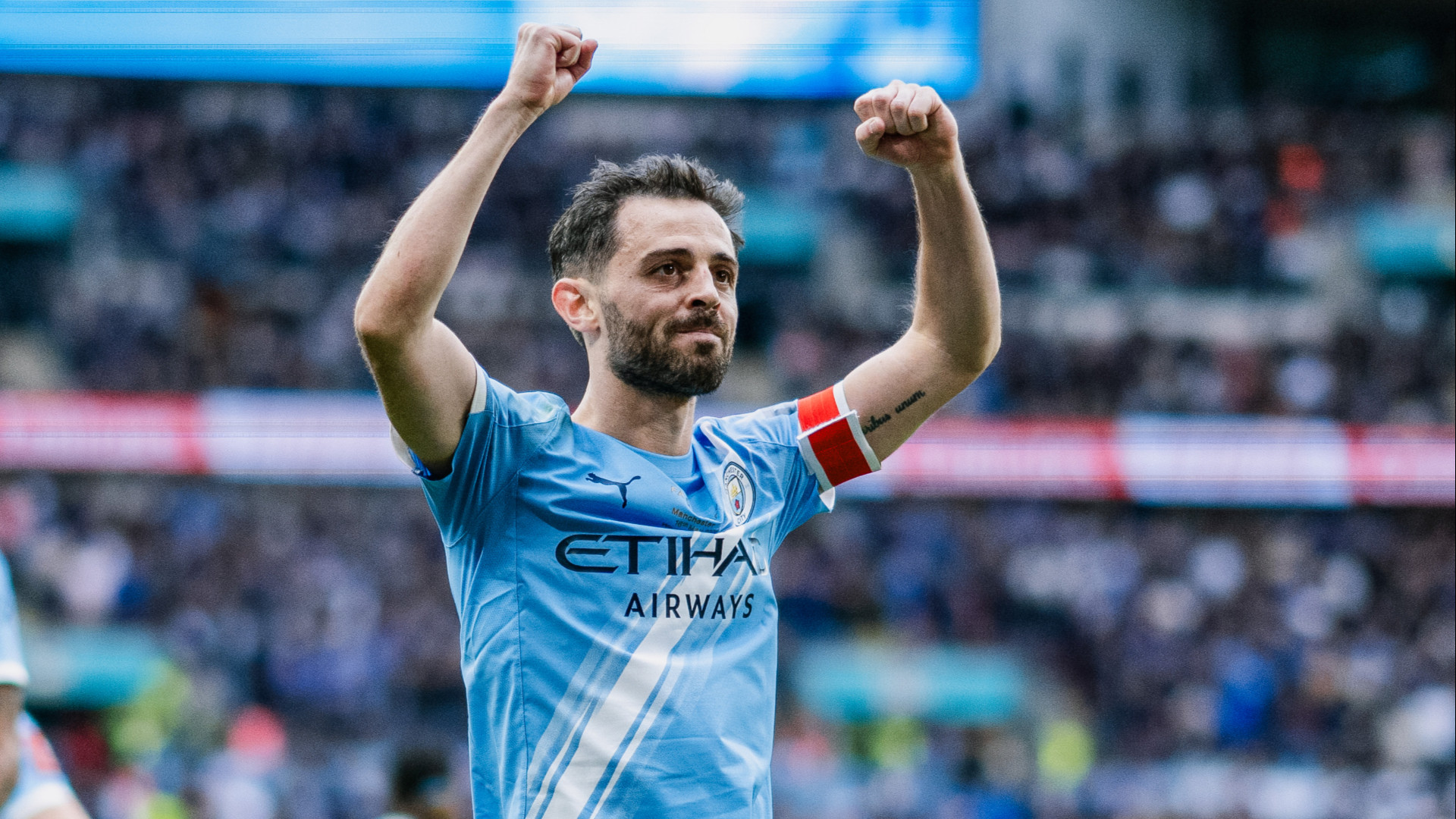 CAPTAIN FANTASTIC: Bernardo celebrates