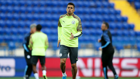 MOVING ON UP: Joao Cancelo.
