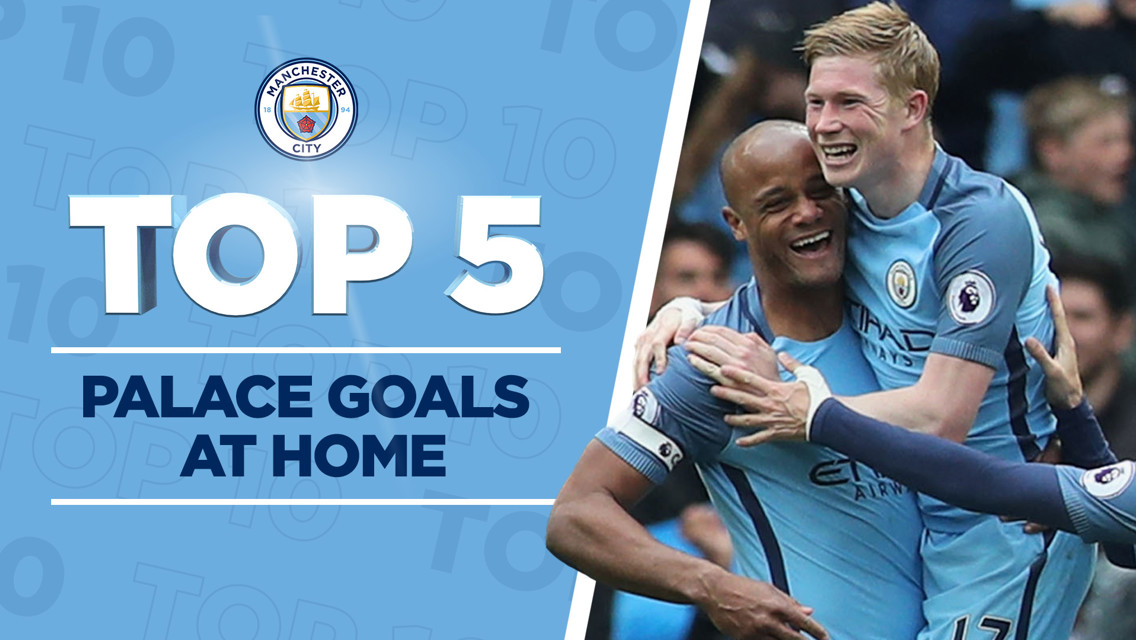 City v Crystal Palace: Lima Gol Terbaik