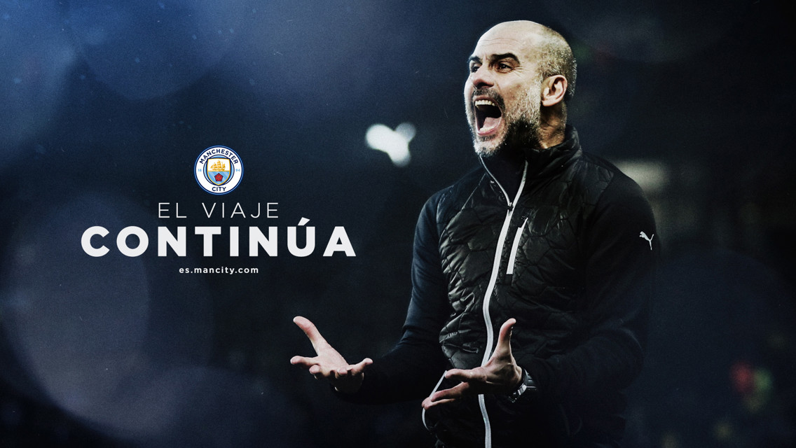 Pep Guardiola amplía su contrato con el Manchester City hasta 2023