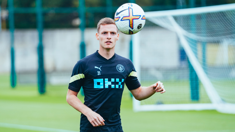 FOCUS TIME : New signing Sergio Gomez got straight down to work at the CFA