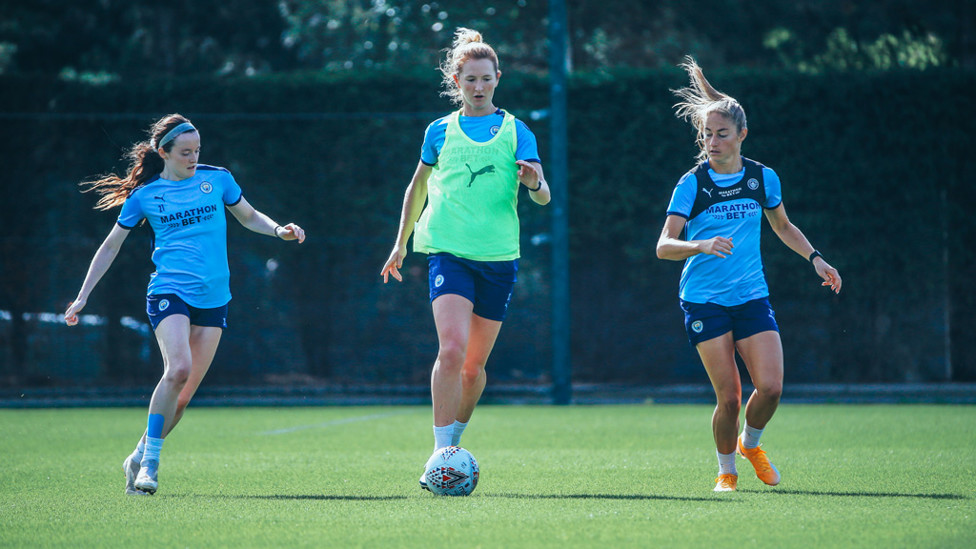 ATLANTIC CROSSING: Rose Lavelle, Sam Mewis and Janine Beckie