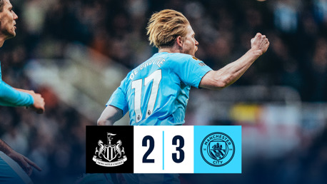 Newcastle 2-3 City: Cuplikan singkat
