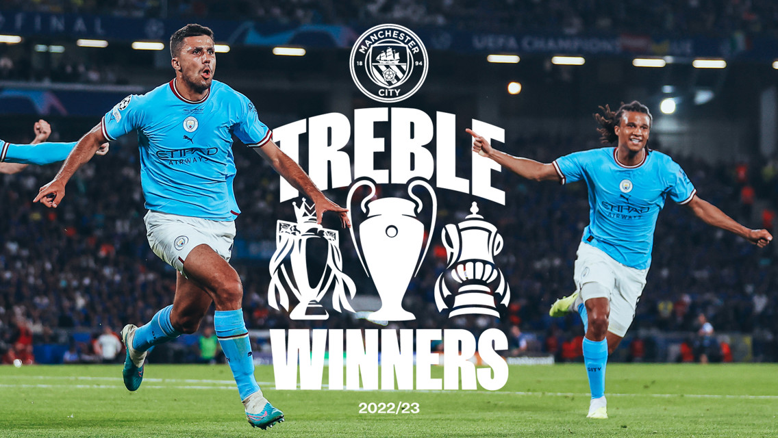 Watch: Treble winners in dreamland!