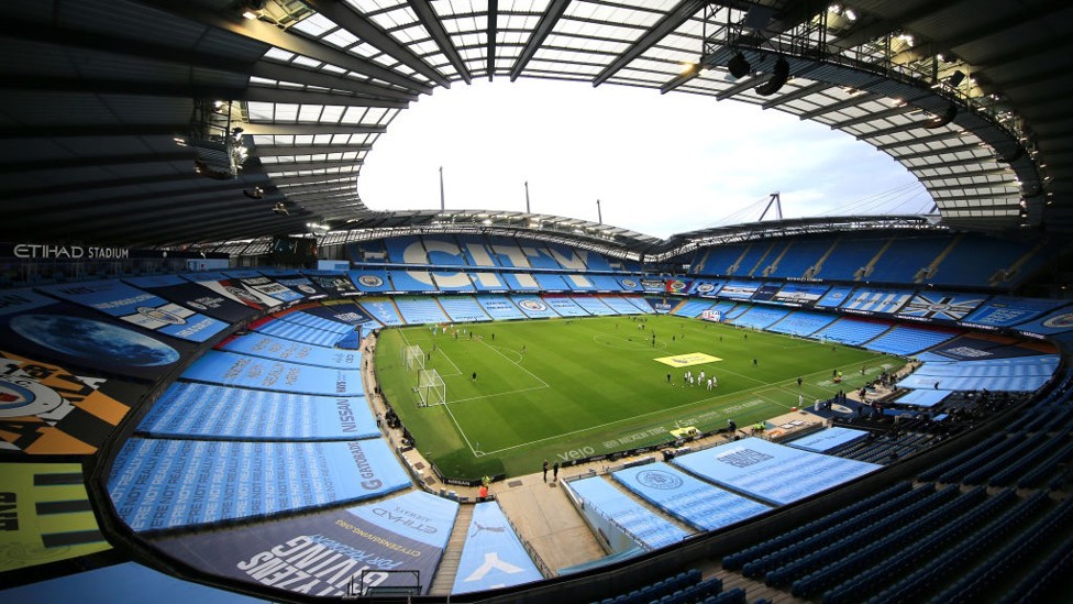 RUMAH : Etihad selalu terlihat cantik menjelang kick-off