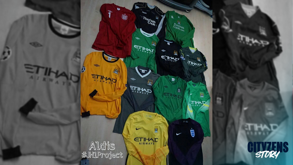 KOLEKSI : Kumpulan jersey Joe Hart