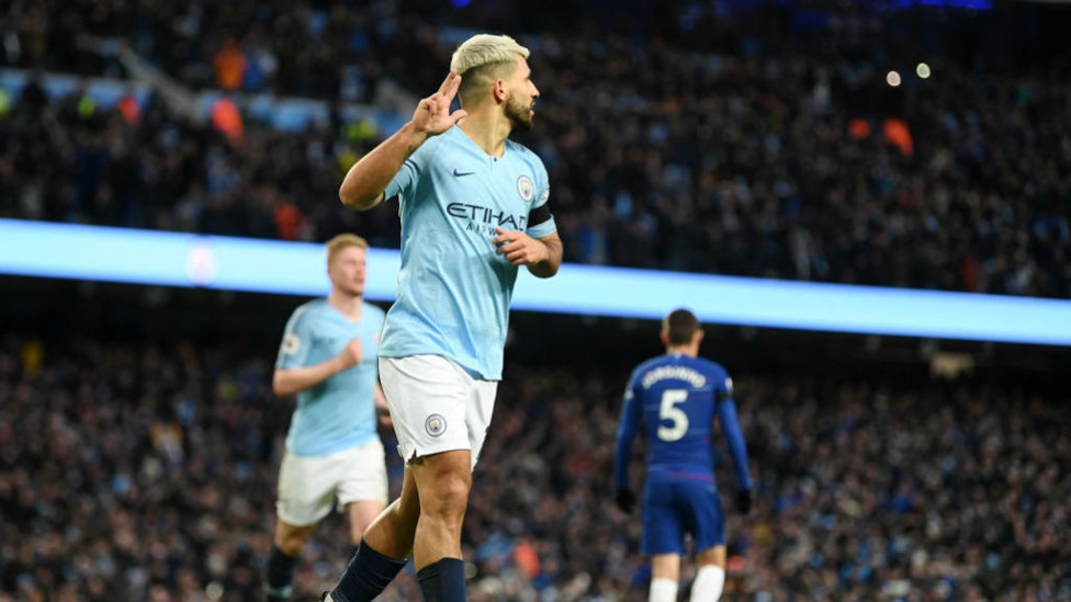 1,2,3 : Sergio Aguero completes his hat-trick!