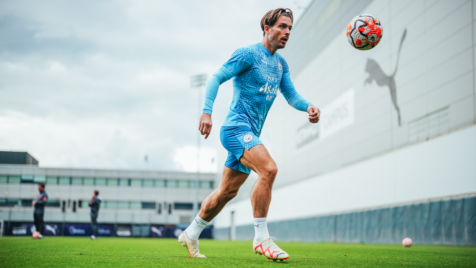 JACK HIGH: Jack Grealish has his eyes on the prize