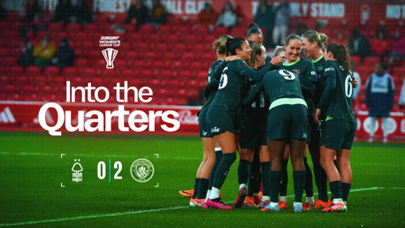 City reach League Cup quarters with professional Forest win