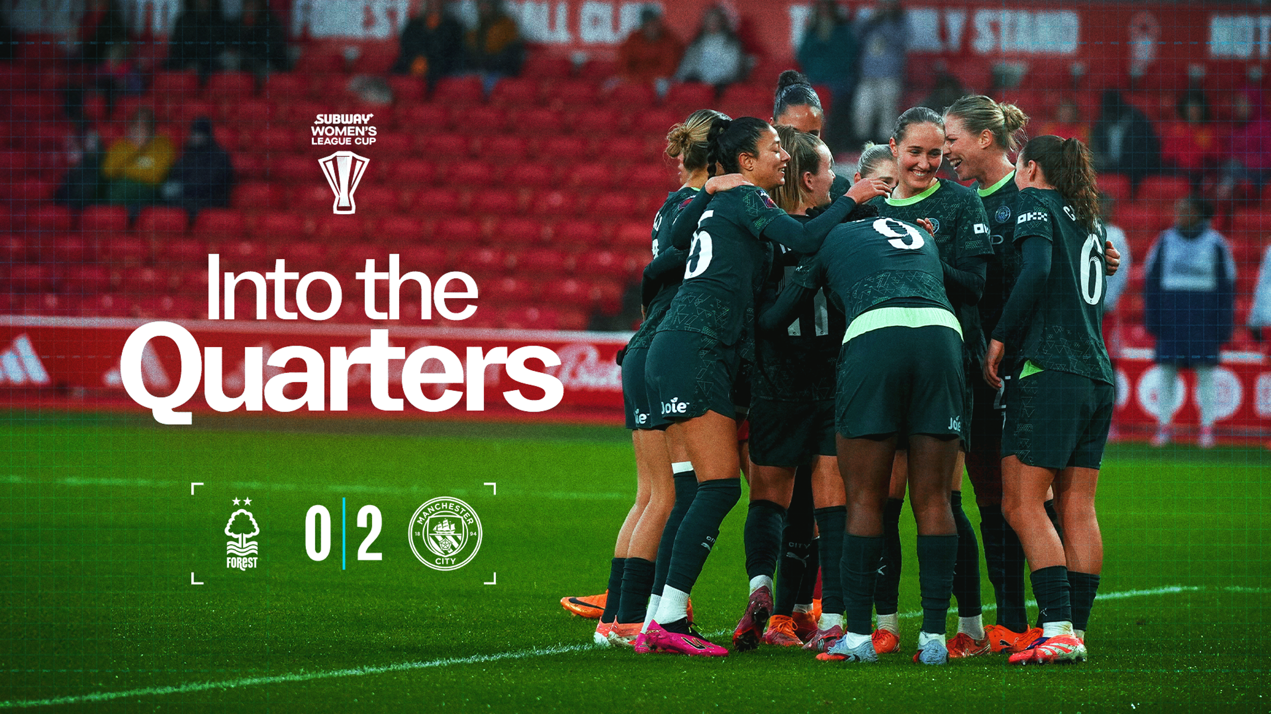 City reach League Cup quarters with professional Forest win