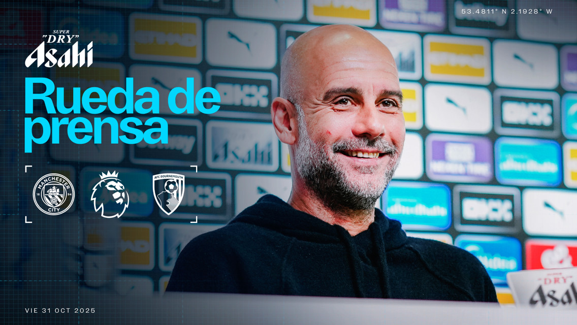 Pep Guardiola: en directo