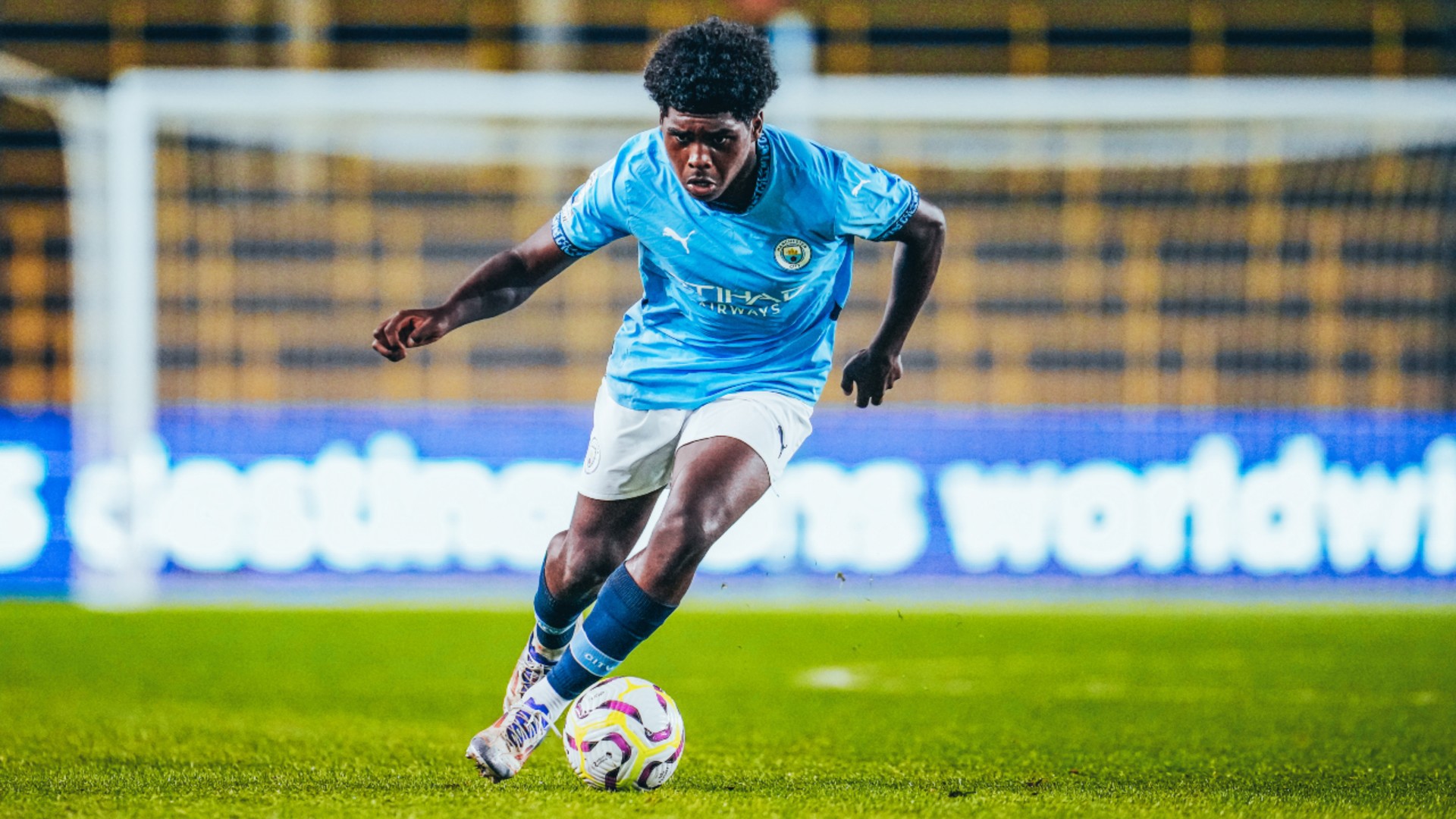 OPENING STRIKE: Jaden Heskey fired City ahead
