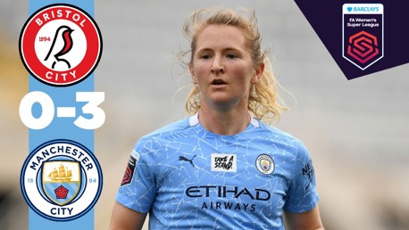 Bristol City 0-3 City: Match Highlights