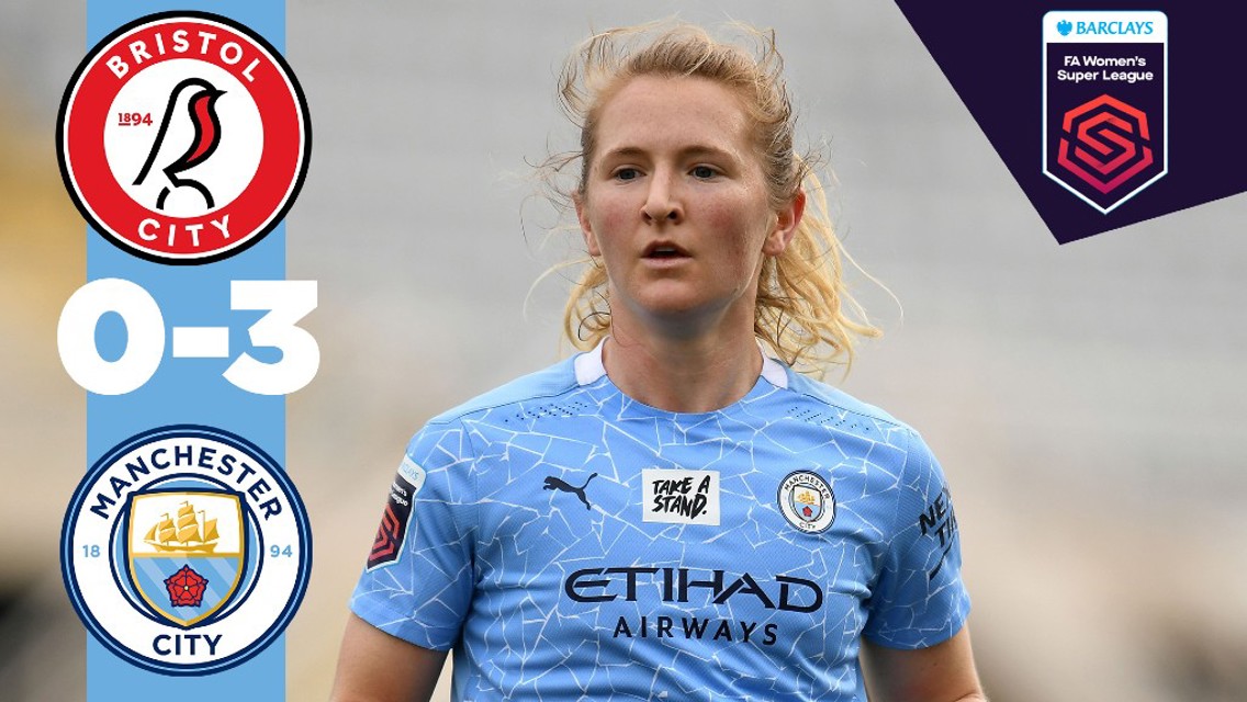 Bristol City 0-3 City: Match Highlights