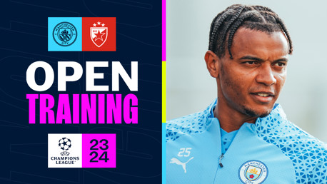 Treino aberto: City se prepara para confronto contra o Red Star Belgrade