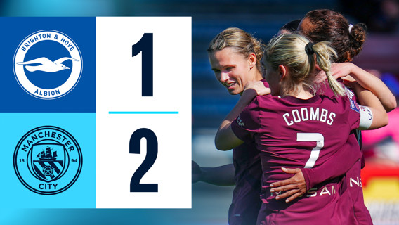 Brighton 1-2 City: resumen