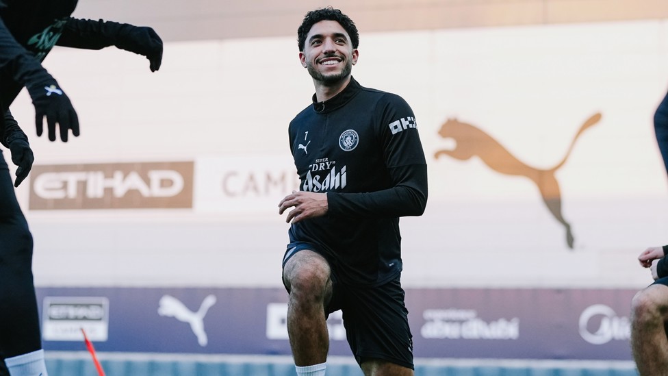 MORE OMAR: Enjoying the session