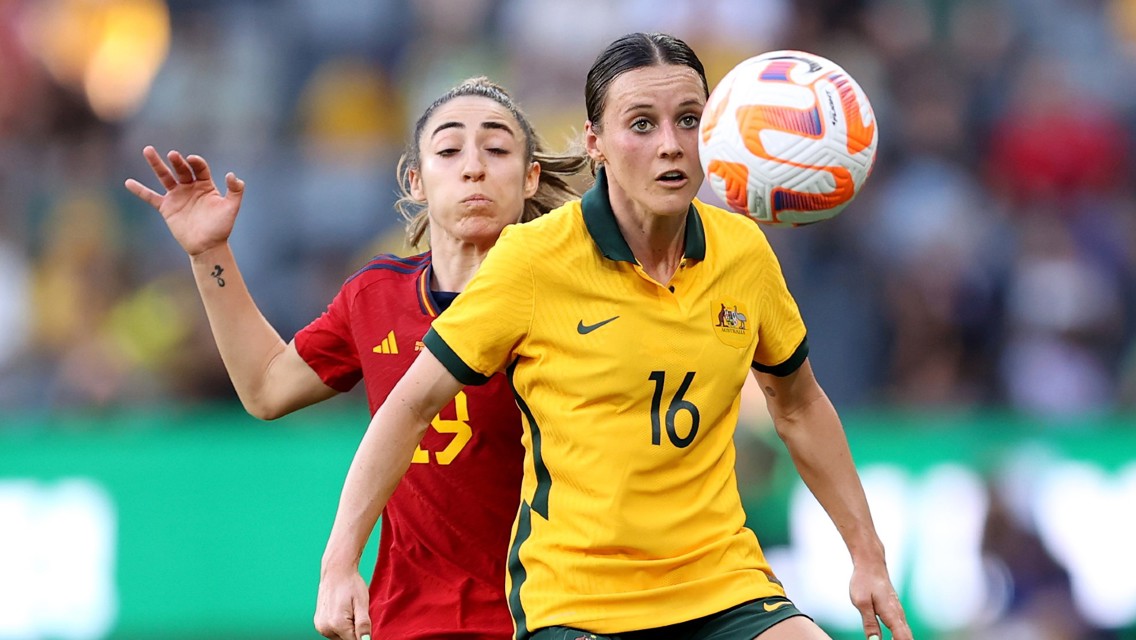 Raso shines as Matildas overcome Spain