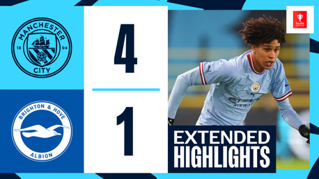 City 4-1 Brighton: resumen FA Youth Cup 