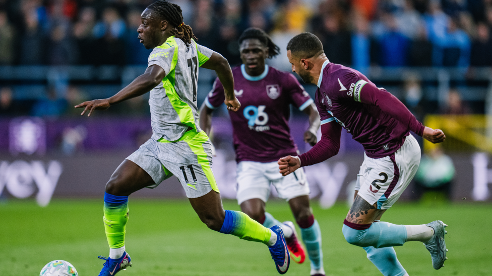 DANGEROUS DOKU : Causing havoc on the left flank.