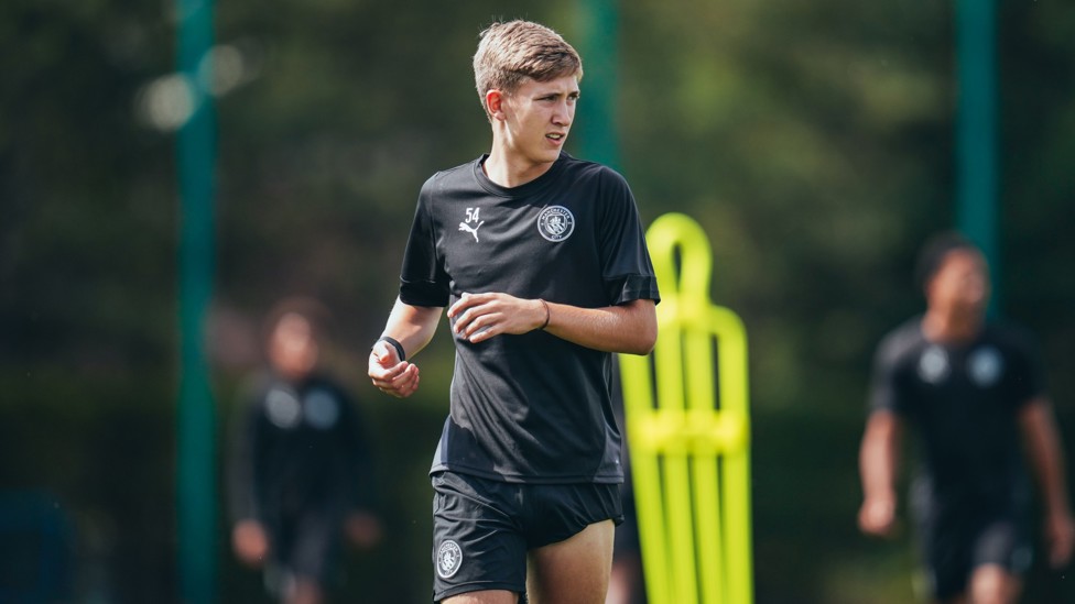 LOOKING AHEAD: Sebastian Naylor fully focused 