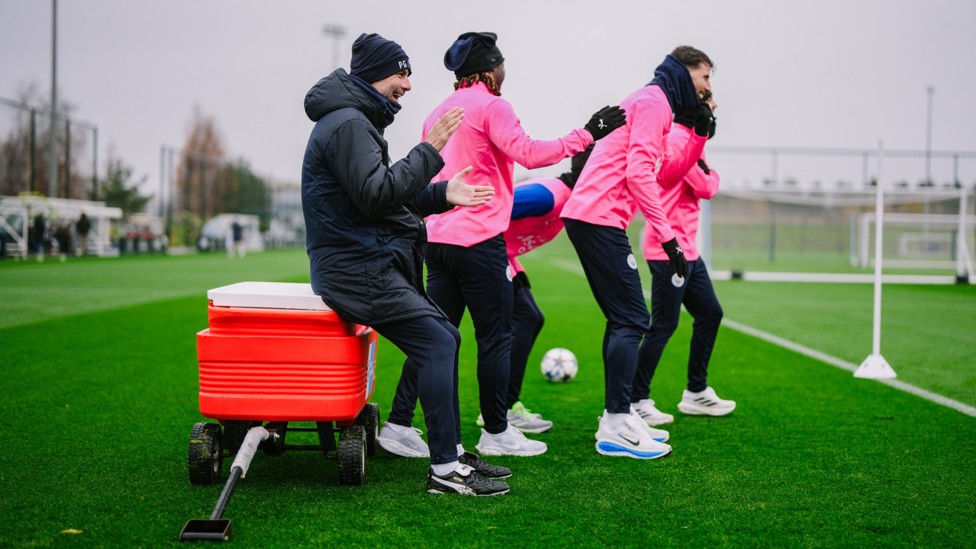 TOP MOOD : The winning feeling creating good buzz in camp