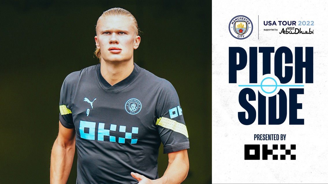 Pitchside open training: Bayern Munich preparations