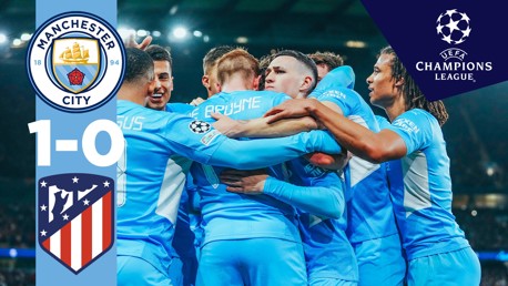 City 1-0 Atleti: Cuplikan pertandingan