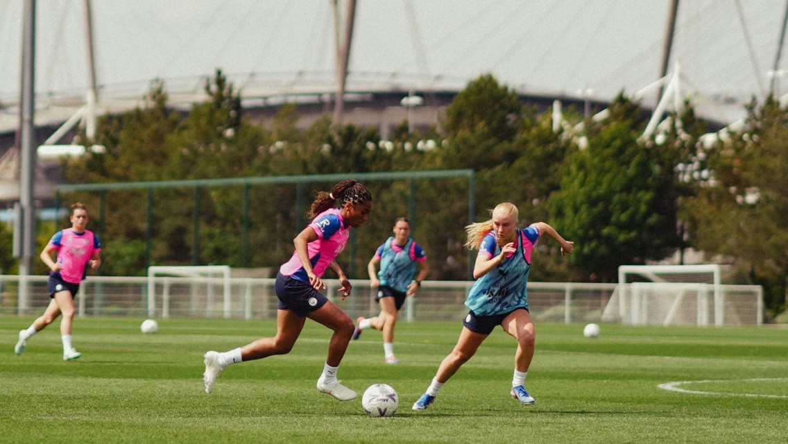 Training: Working towards Wembley