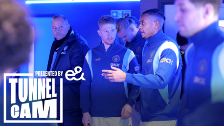 City 3 x 0 Wolves: Tunnel Cam