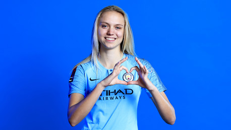 A DREAM IN MY HEART: Esme Morgan has been inspired by the 2019 Women's World Cup