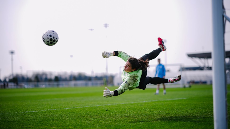 Down to earth : Eartha Cummings with the save