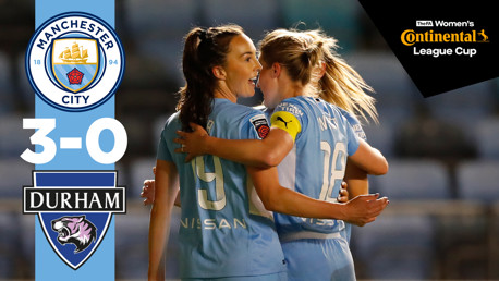 Match highlights: City 3-0 Durham