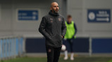 WORDS OF WISDOM: Enzo Maresca watches on from the sidelines