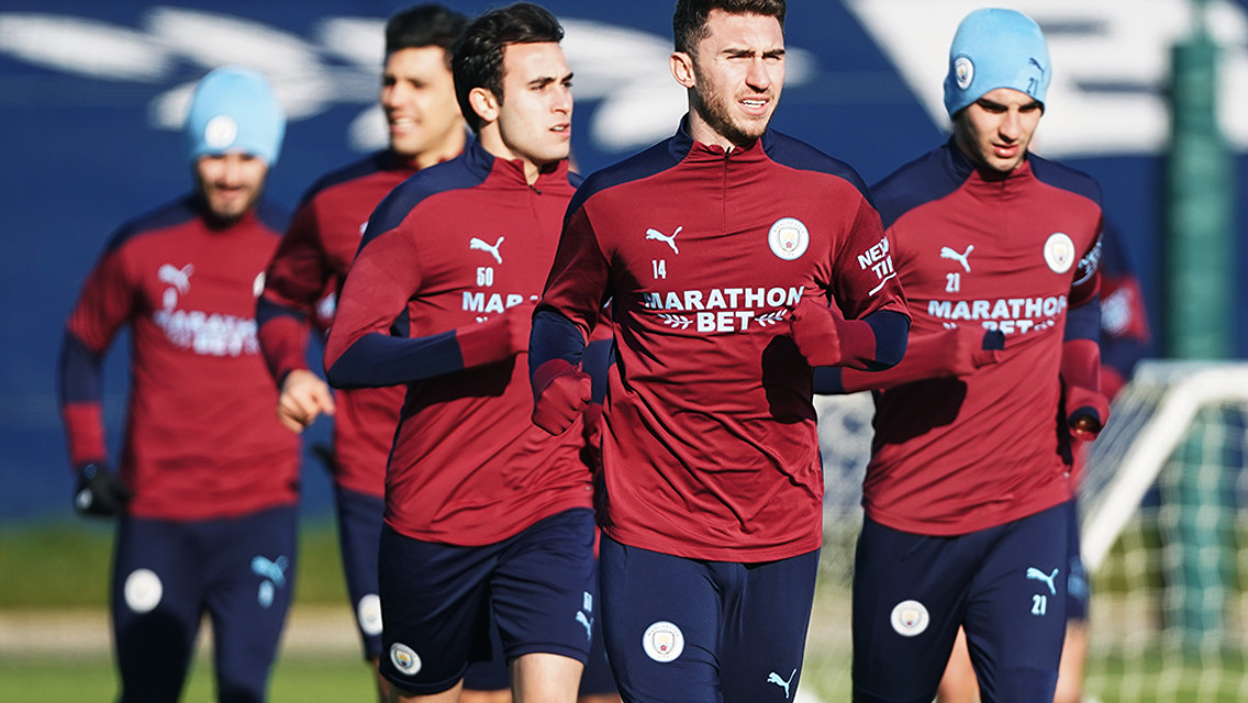 Training: Squad recover after FA Cup exertions 