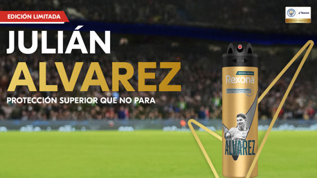 Manchester City y Rexona: nueva edición limitada de Julián Alvarez