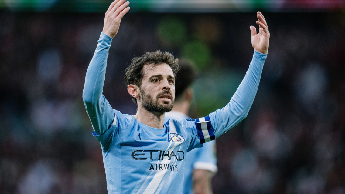 Estou orgulhoso dos rapazes, diz Bernardo sobre a vitória na Carabao Cup