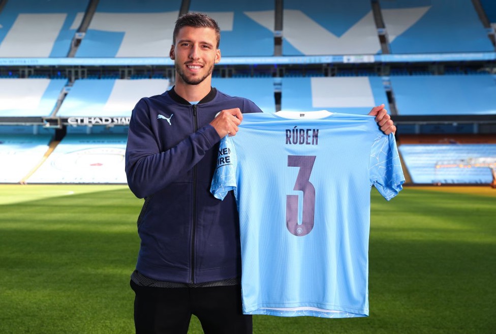 RESMI: City mendapatkan tanda-tangan Ruben dari Benfica pada September 2020.