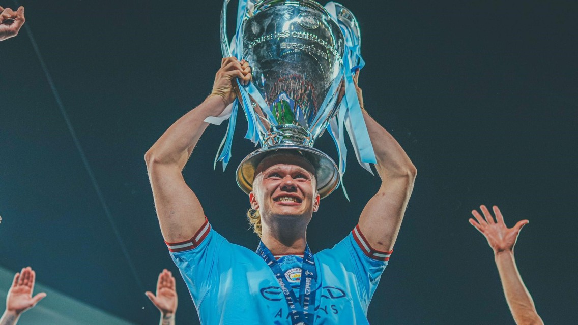 Os assombrosos números de Haaland pelo Manchester City 